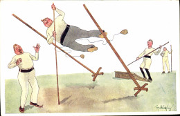 Delcampe - CPA Athletisme Saut En Hauteur - Leichtathletik