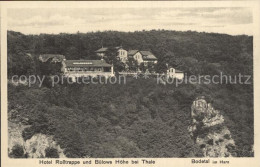 Delcampe - Thale Harz Hotel Rosstrappe Buelows Hoehe - Thale