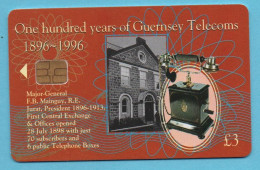 Delcampe - GUERNSEY   Chip Phonecard - [ 7] Jersey Und Guernsey