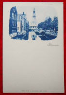 Delcampe - CPA En Nuage Alkmaar / Dos Non Divisé        (Nl) - Alkmaar