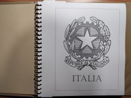 Delcampe - Fogli Album Autocostruiti Italia Con Taschine - Annate Da 2010 A 2018 - Cajas Para Sellos