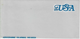 Delcampe - Etats Unis : Aérogramme 22 C. - 1981-00
