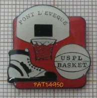 Delcampe - PAT14950 BASKETBALL USPL UNION SPORTIVE De PONT L'EVEQUE BASKET  Dpt 14 Calvados - Basketball