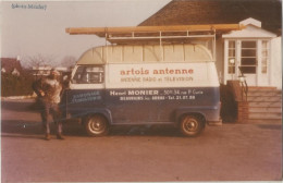 Delcampe - CAMION ARTOIS ANTENNE HENRI MONIER 30 34 RUE P CURIE BEAURAIS LES ARRAS - Geschäfte
