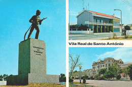 Delcampe - VILA REAL DE SANTO ANTÓNIO - Vários Aspetos  (2 Scans) - Faro