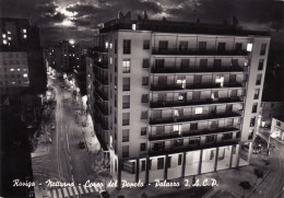 Delcampe - #ROVIGO: CORSO DEL POPOLO- PALAZZO I.A.C.P.- Notturno - Rovigo