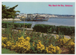 Delcampe - VILA REAL DE SANTO ANTÓNIO - Vista Parcial  (2 Scans) - Faro
