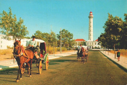 Delcampe - VILA REAL DE SANTO ANTÓNIO - Farol E Carrinhas Típicas  (2 Scans) - Faro