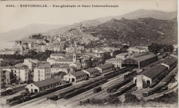 Delcampe - #VENTIMIGLIA: Vue Generale Et Gare Internationale - Imperia