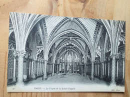 Delcampe - Paris - La Crypte De La Sainte Chapelle - Kirchen