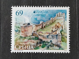 Delcampe - Stamp 4-9 - Serbia 2017 - Europe – Castles, Maglic, Castle, Fortress - Serbien