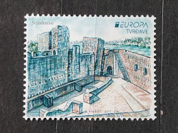 Delcampe - Stamp 4-9 - Serbia 2017 - Europe – Castles, Smederevo, Castle, Fortress - Vignette - Serbien