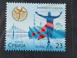 Delcampe - Stamp 4-9 - Serbia 2017 - 35th Belgrade Marathon - Serbien