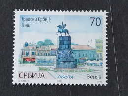 Delcampe - Stamp 4-9 - Serbia 2017 - Cities Of Serbia - Nis - Serbien