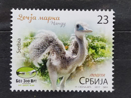 Delcampe - Stamp 4-9 - Serbia 2017 - Children’s Stamp – Baby Zoo, Nangy - Serbien