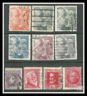 Delcampe - SPAIN LOT OF TEN (10) STAMPS USED - Collections