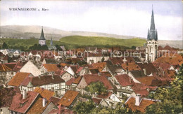 Delcampe - Wernigerode Harz Stadtansicht - Wernigerode