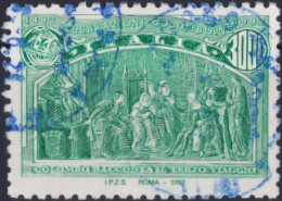 Delcampe - REPUBBLICA 1992 - SCOPERTA DELL'AMERICA - 1 VALORE USATO - 1991-00: Afgestempeld