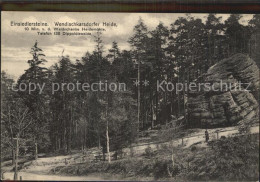 Delcampe - Dippoldiswalde Osterzgebirge Einsiedlersteine Wendischkarsdorfer Heide - Dippoldiswalde