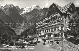 Delcampe - Braunwald GL Hotel Alpenblick Mit Toedikette - Sonstige & Ohne Zuordnung