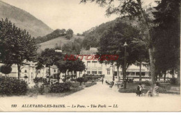 Delcampe - CPA ALLEVARD - LE PARC - Allevard