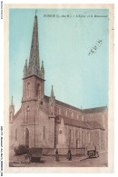 Delcampe - AQVP11-0655-MONUMENT-AUX-MORTS - PORDIC - L'église Et Le Monument - Kriegerdenkmal