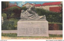 Delcampe - AQVP7-0429-MONUMENT-AUX-MORTS - GUETHARY - Monument Aux Morts De La Grande Guerre - 1914-1918 - Kriegerdenkmal
