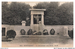 Delcampe - AQVP7-0403-MONUMENT-AUX-MORTS - MONTGERON - Le Monument Aux Morts - Kriegerdenkmal