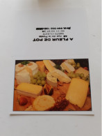 Delcampe - Calendrier De Poche 2020 FROMAGE, Produit Alimentaire (publicité, Petit, Mini) - Kleinformat : 2001-...