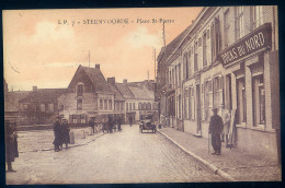 Delcampe - Cpa Du 59 Steenvoorde  Place St Pierre  JU25-01 - Steenvoorde