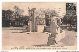 Delcampe - AQVP12-0746-MONUMENT-AUX-MORTS - DIJON - Monument De La Victoire Et Du Souvenir - Kriegerdenkmal