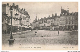 Delcampe - ATJP2-0108-89 - AVALLON - La Place Vauban - Avallon