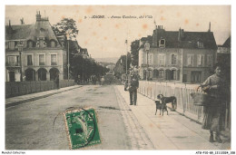 Delcampe - ATGP10-0877-89 - JOIGNY - Avenue Gambetta - Coté Ville - Joigny