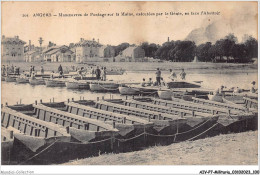 Delcampe - AIVP7-0686 - MILITARIA - ANGERS - MANOEUVRE DE PONTAGE SUR  LA MAINE - Manöver