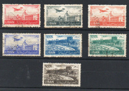 Delcampe - Liban. Poste Aérienne. N°. 72,73, 75, 77, 79, 80, 81, 114, 116, 117. - Liban