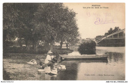 Delcampe - AWBP15-0858-89 - MONETEAU - Vue Prise Des Bords De L'yonne - Moneteau