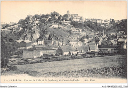 Delcampe - AASP3-0233 - AVALLON - Vue Sur La Ville Et Le Faubourg De Cousin LAROCHE - Avallon