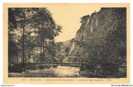 Delcampe - ANTP6-0452-89 - AVALLON - Route De Pontaubert - Le Pont Des Gardes - Avallon