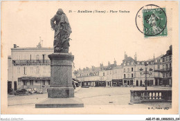 Delcampe - AGEP7-89-0638 - AVALLON - Place Vauban - Avallon