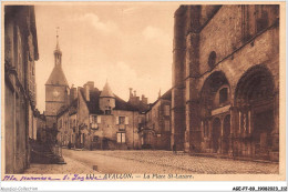 Delcampe - AGEP7-89-0637 - AVALLON - La Place St-lazare - Avallon