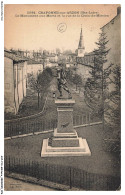 Delcampe - AVPP13-0742-MILITAIRE - Craponne-sur-arzon - Le Monument Aux Morts Et La Rue De La Croie De Mission - Kriegerdenkmal