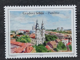 Delcampe - Stamp 4-10 - Serbia 2019 - Cities Of Serbia - PANCEVO - Vignette - Serbien