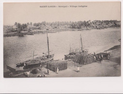 Delcampe - AJC - Senegal -  Saint Louis - Village Indigene - Senegal