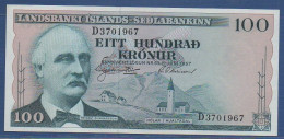 Delcampe - ICELAND - P. 40  - 100 Krónur L. 21.06.1957 UNC, S/n: See Photos - Islande