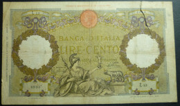 Delcampe - Regno D'Italia - 100 Lire - 05.10.1931 - WPM 55a - GIG BI 19/1 - CRA 224 - 100 Lire