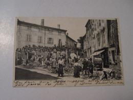 Delcampe - RHONE-1-BEAUJEU-PLACE DE LA LIBERTE-ANIMEE - Beaujeu