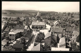 Delcampe - AK Lieberose, Blick Auf Die Stadt Und Kirche - Lieberose