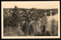 Delcampe - AK Flecken Zechlin über Rheinsberg, Ortsansicht Mit See - Zechlin
