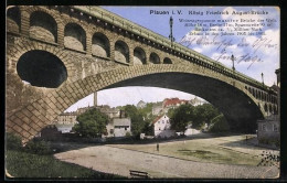 Delcampe - AK Plauen I. V., König Friedrich August-Brücke - Plauen
