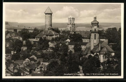Delcampe - AK Auerbach I. Vogtland, Die 3 Wahrzeichen Des Ortes - Vogtland